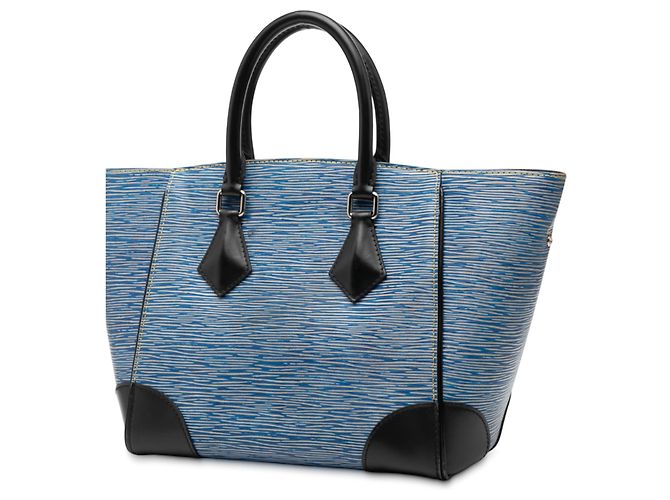 Borsa Louis Vuitton Epi Phenix PM blu - vista 2