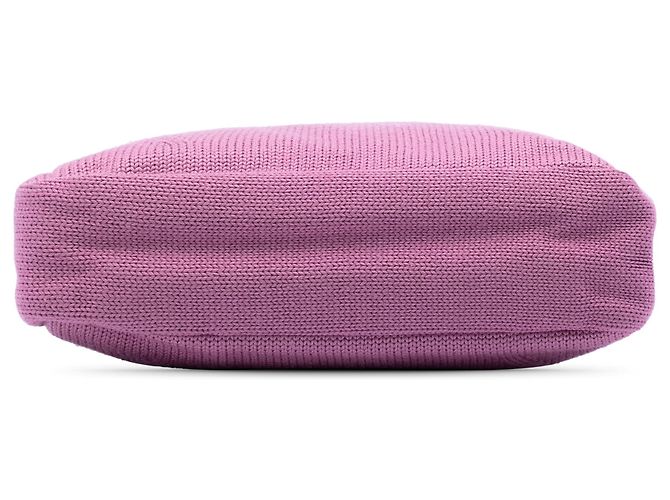 Rosa Strickwolle-Tote von Prada Pink - Ansicht 3
