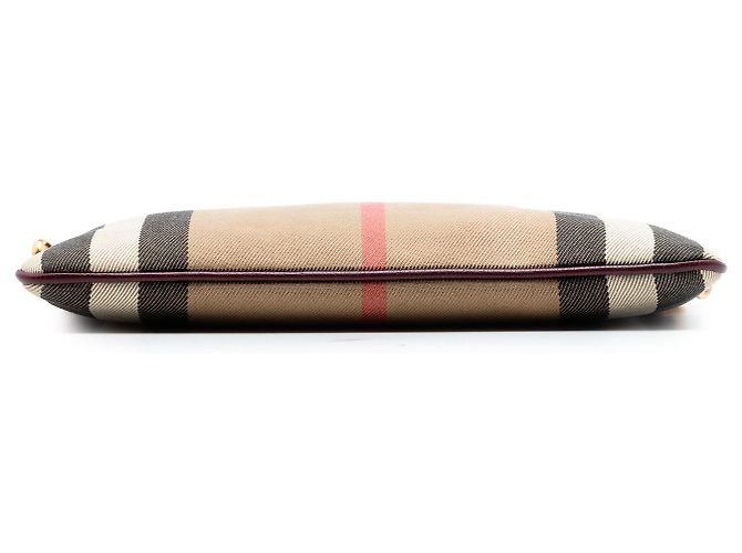 Borsa a tracolla Derby Peyton in tela Mega Check marrone Burberry - vista 3