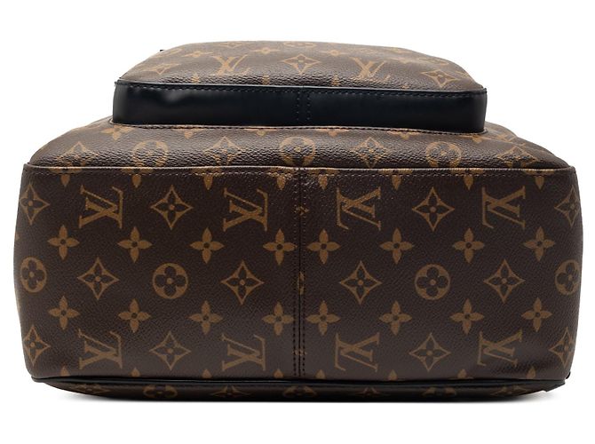 Zaino Louis Vuitton Monogram Macassar Josh marrone - vista 3