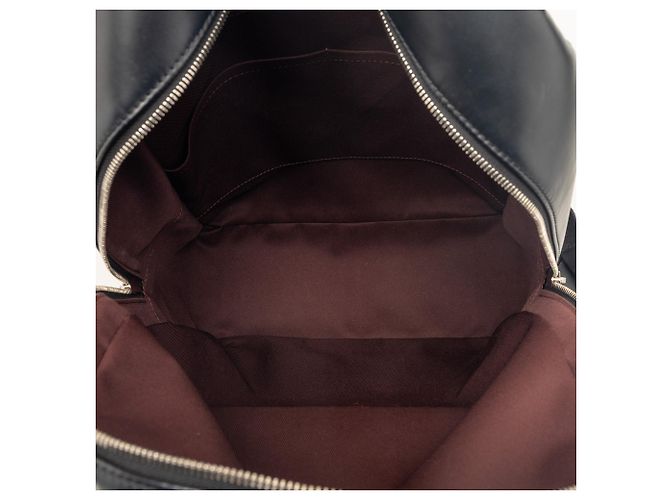 Zaino Louis Vuitton Monogram Macassar Josh marrone - vista 4