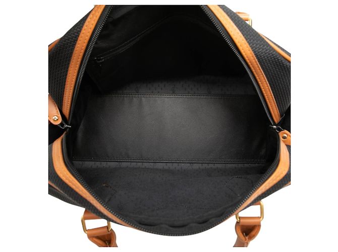 Borsa Boston Saint Laurent in PVC nera Nero - vista 4