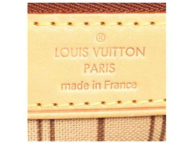Louis Vuitton Monogram Neverfull MM Tote Bag braun - Ansicht 4