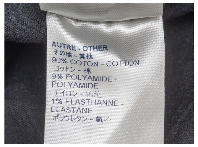 Crewneck-Sweatshirt mit Louis Vuitton Logo Schwarz & Gold Größe US M - Ansicht 7