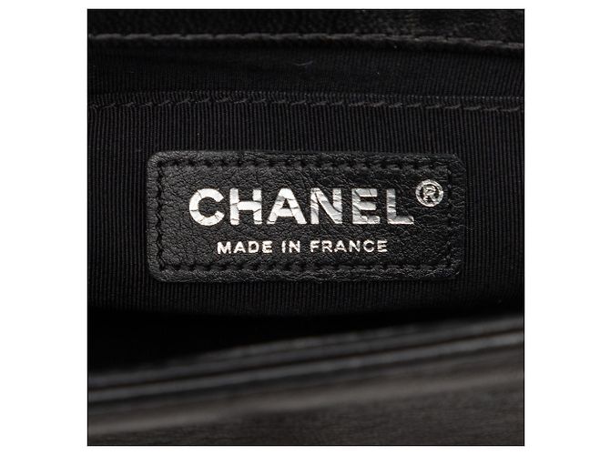 Borsa a tracolla Chanel Small Bicolor Lambskin Boy Flap Blu - vista 5