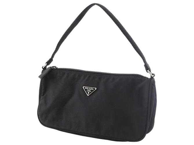 Borsa a tracolla Prada Tessuto nera Nero - vista 2
