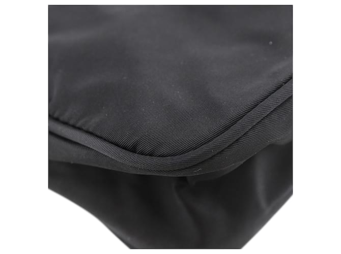 Borsa a tracolla Prada Tessuto nera Nero - vista 6