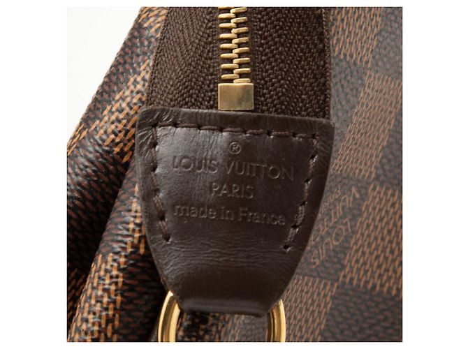 Borsa Eva Damier Ebene marrone Louis Vuitton - vista 5