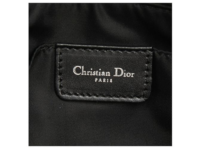 Blaue Dior Diorissimo Trotter Canvas Pochette Schultertasche - Ansicht 5