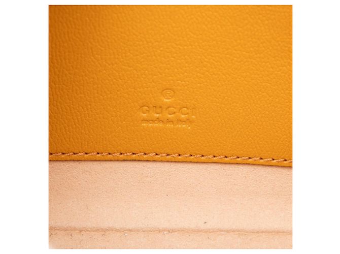 Borsa Gucci Mini GG Supreme Padlock Beige - vista 5