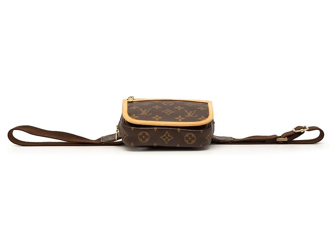 Borsa a tracolla Louis Vuitton Monogram Bosphore marrone - vista 3