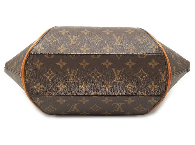 Borsa a mano Louis Vuitton Monogram Ellipse MM Marrone - vista 3