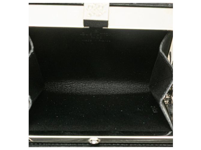 Mini borsa a tracolla Ange in raso Monogram nero Louis Vuitton - vista 4