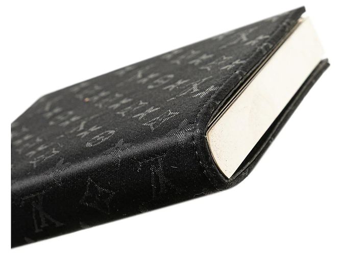 Mini borsa a tracolla Ange in raso Monogram nero Louis Vuitton - vista 9