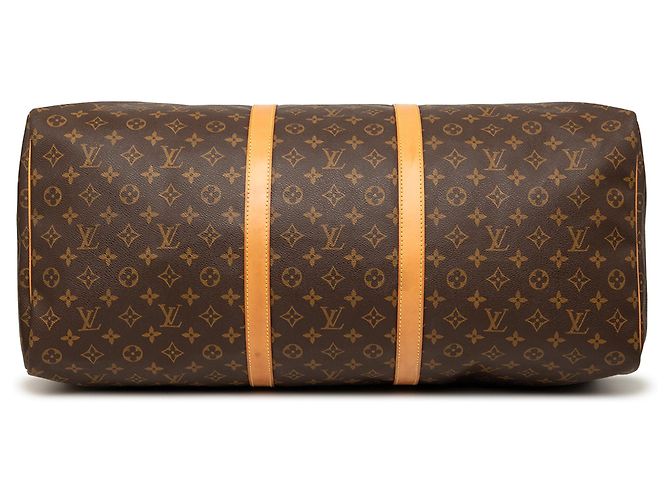 Borsa da viaggio Louis Vuitton Monogram Keepall 60 marrone - vista 3