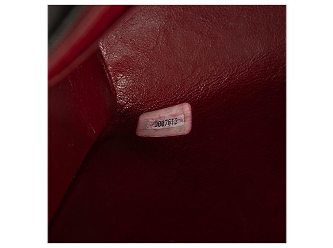 Borsa a tracolla Chanel CC in agnello trapuntato nero - vista 6