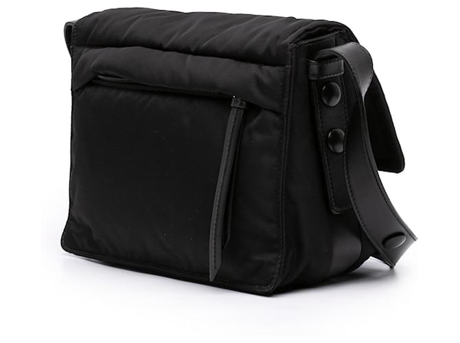 Borsa a tracolla Prada Small Re Nylon imbottita nera Nero - vista 2
