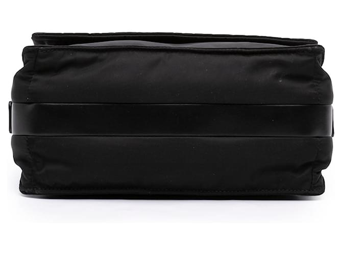 Borsa a tracolla Prada Small Re Nylon imbottita nera Nero - vista 3