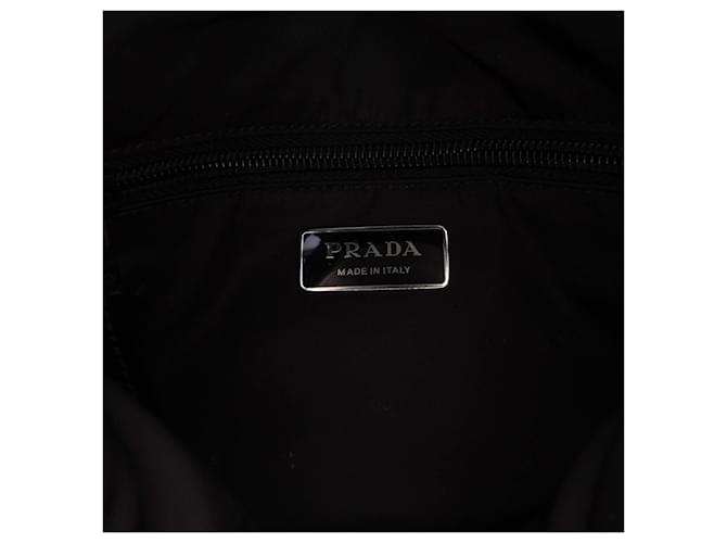 Borsa a tracolla Prada Small Re Nylon imbottita nera Nero - vista 5