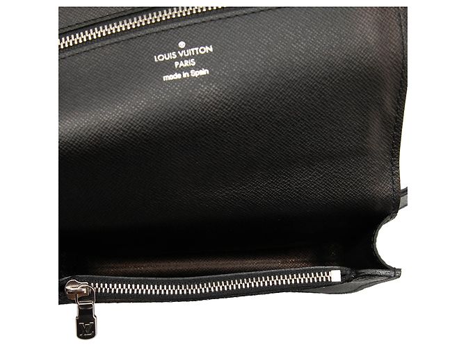 Borsa Cintura Pochette Homme Louis Vuitton Damier Graphite Nero - vista 4