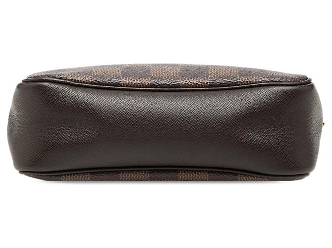 Pochette Trousse Louis Vuitton Damier Ebene Marrone - vista 3
