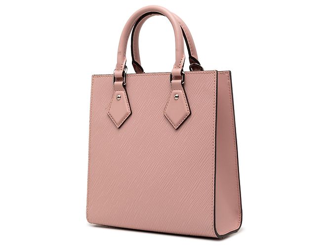 Borsa Louis Vuitton Epi Sac Plat BB rosa - vista 2