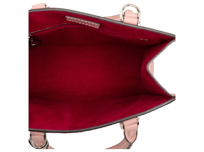Borsa Louis Vuitton Epi Sac Plat BB rosa - vista 4