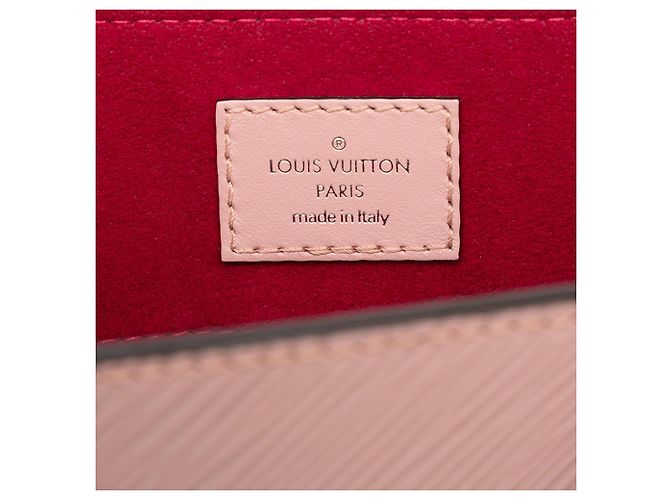Borsa Louis Vuitton Epi Sac Plat BB rosa - vista 5