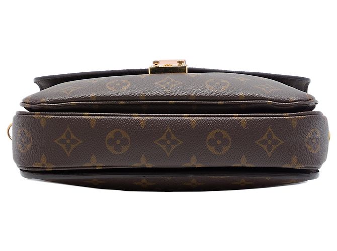 Borsa Louis Vuitton Monogram Pochette Metis Marrone - vista 3