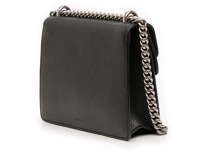 Borsa a tracolla Dionysus piccola in pelle nera Gucci Nero - vista 2