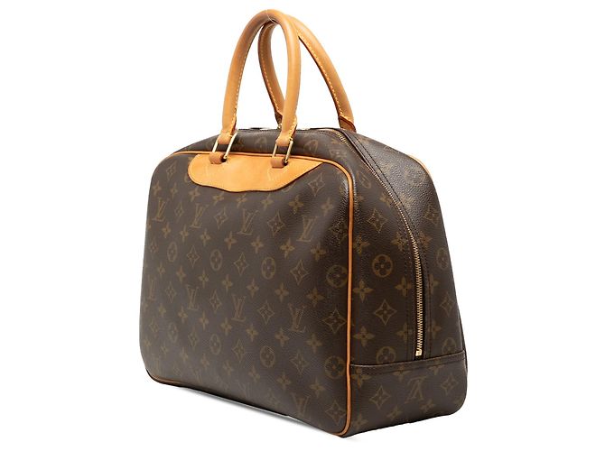 Borsa Louis Vuitton Monogram Deauville marrone - vista 2