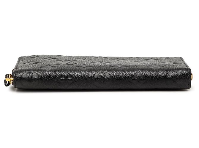 Cartera larga Louis Vuitton Monogram Empreinte Clemence negra Negro - vista 3
