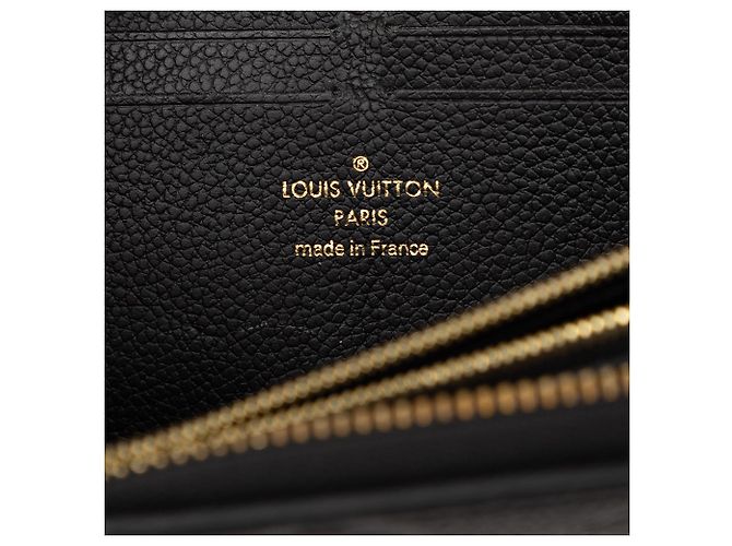 Cartera larga Louis Vuitton Monogram Empreinte Clemence negra Negro - vista 5