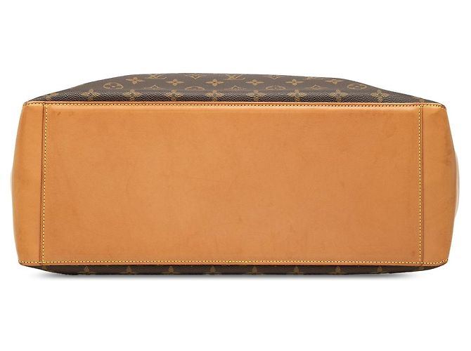 Borsa Tote Cabas Alto Louis Vuitton Monogram Marrone - vista 3