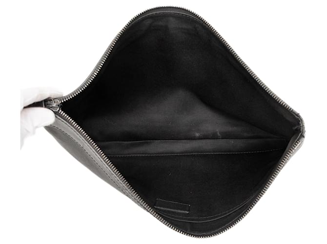 Pochette Louis Vuitton Monogram Shadow Discovery nera Nero - vista 4