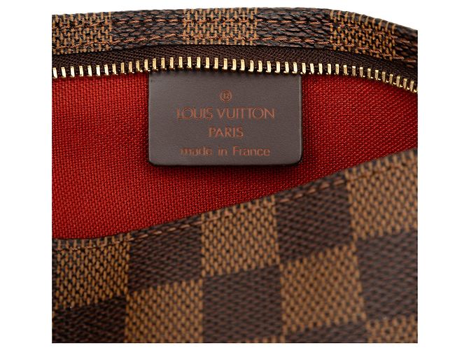 Borsa a tracolla Louis Vuitton Damier Ebene Navona Marrone - vista 5