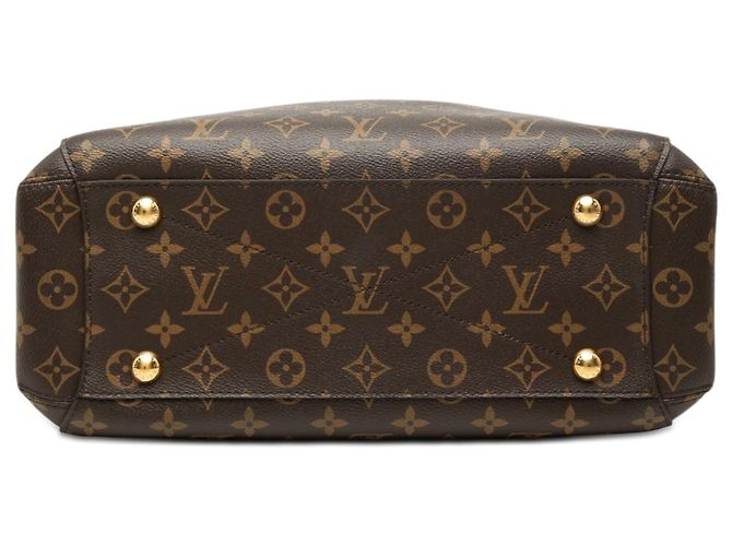 Borsa Louis Vuitton Monogram Montaigne MM marrone - vista 3