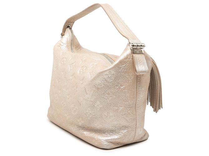 Borsa Louis Vuitton Monogram Shimmer Halo oro D'oro - vista 2
