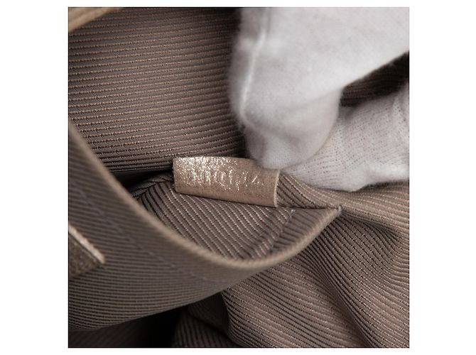 Borsa Louis Vuitton Monogram Shimmer Halo oro D'oro - vista 6