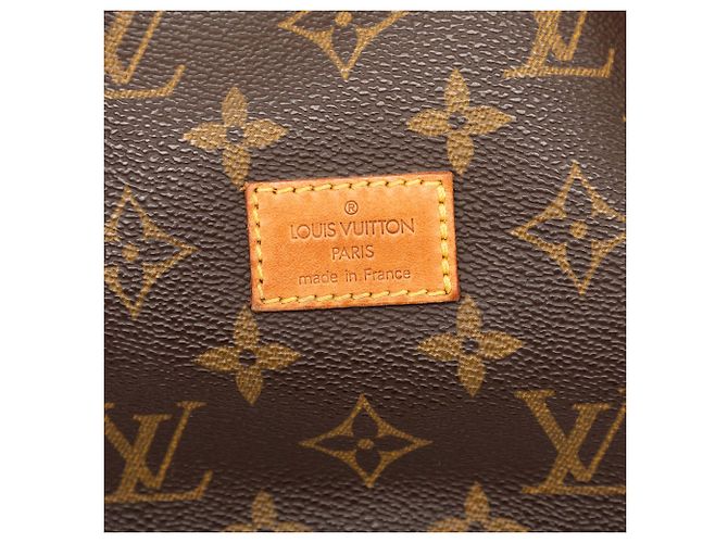 Borsa a tracolla Louis Vuitton Monogram Saumur 30 Marrone - vista 5