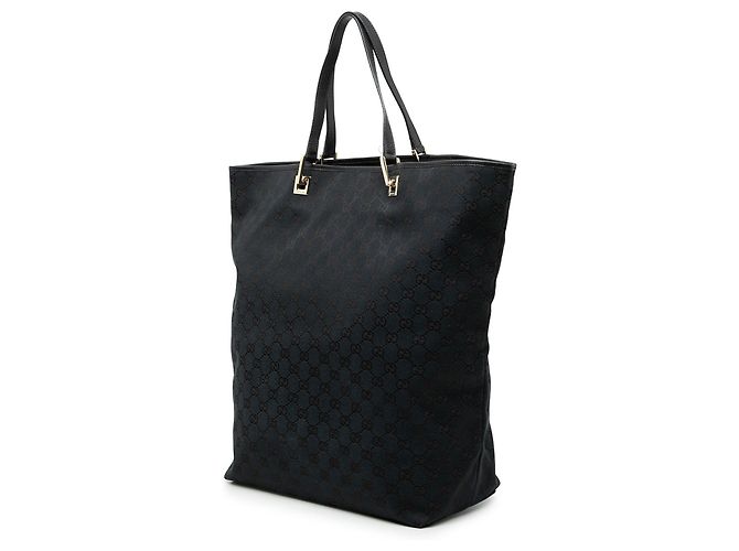 Borsa Tote Gucci GG Canvas blu - vista 2