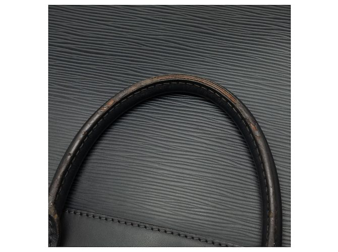Borsa Business Louis Vuitton Epi Porte Documents Jour Blu - vista 6