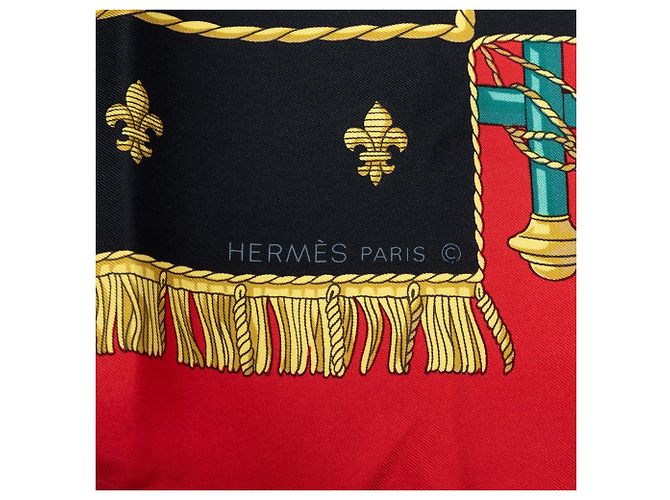 Sciarpa in seta Hermès Multi Vue Du Carrosse De La Galere La Reale 90 Multicolore - vista 2