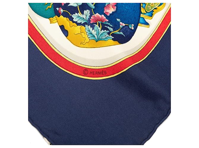Seidentuch 90 Multi Hermès Qu Importe le Flacon Mehrfarben - Ansicht 7