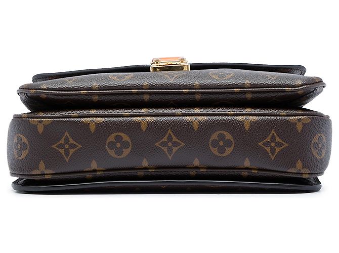 Borsa Louis Vuitton Monogram Pochette Metis marrone - vista 3