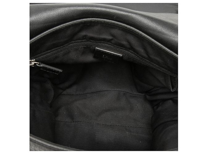 Borsa a tracolla Diorissimo in pelle goffrata nera Dior - vista 4