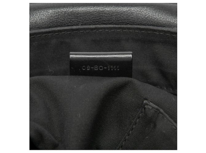 Borsa a tracolla Diorissimo in pelle goffrata nera Dior - vista 6