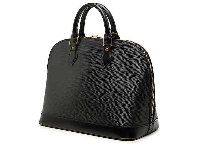 Borsa Louis Vuitton Epi Alma PM Nera Nero - vista 2