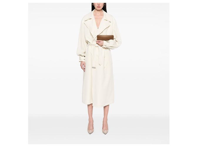 Hermès Epsom Silk In Classique Langbeutel Braun - Ansicht 7