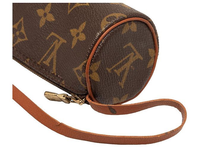 Borsa a mano Louis Vuitton Monogram Papillon Pochette marrone - vista 6